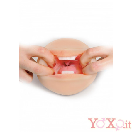 DeepThroat Bocca Realistica con Lingua e Gola