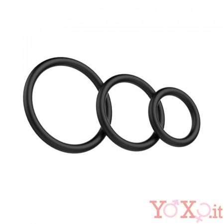 Set 3 Anelli Fallici Cock Ring