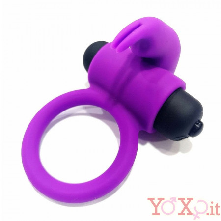 Anello Fallico Vibrante E9 Viola