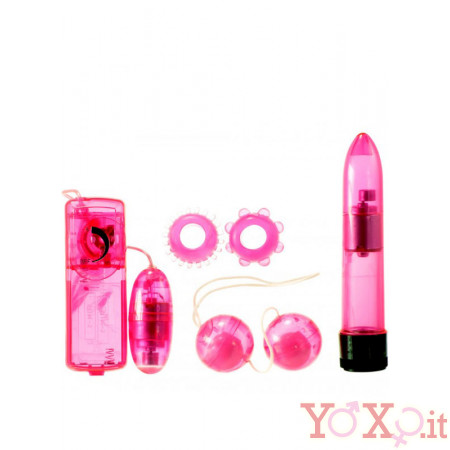 Kit del Piacere 5 pezzi - Classic Crystal 