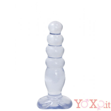 Cuneo Anale Crystal Jellies 14 x 3,5 cm.