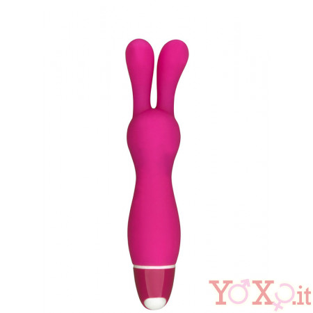 VIBE THERAPY LAPIN Vibratore in Puro Silicone 13 x 2,5 cm.