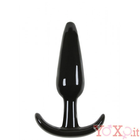Cuneo Anale da Passeggio Jelly Runcher 11,5 x 2,5 cm. Nero