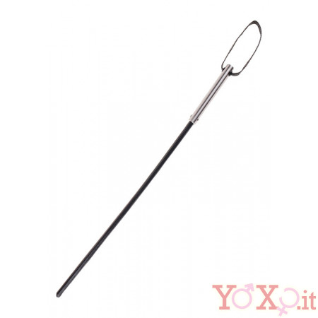 Scudiscio in Acciaio Rivestito in Pelle 67 cm.