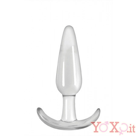 Cuneo Anale da Passeggio Jelly Runcher 11,5 x 2,5 cm. Trasparente