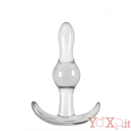 Cuneo Anale da Passeggio Jelly Trasparente Runcher 10 X 2,5 cm.