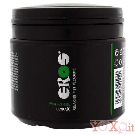 EROS Gel Lubrificante per FISTING Ultrax 500 ML a Base Acquosa