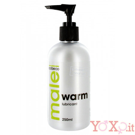 MALE Lubrificante Effetto Caldo a Base Acquosa - 250 ml.