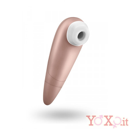 Satisfyer Number One Stimolatore per Clitoride Aspirante in Puro Silicone