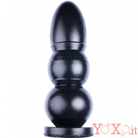 Shell That - Dildo Anale Gigante 35 x 11,5 cm. Nero