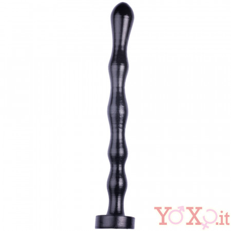 Boa Digest - Gut Snake Dildo Flessibile 37 x 3,8 cm. Nero