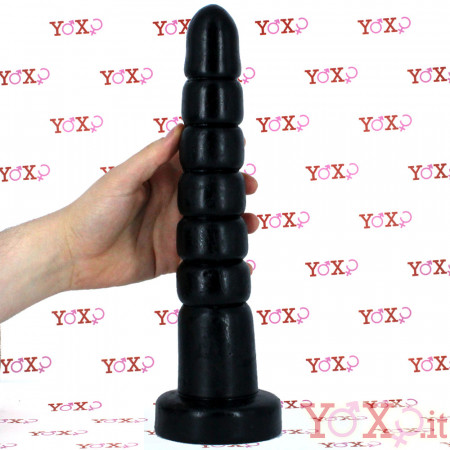 Condor - Dildo Anale Gigante Progressivo 32,5 x 6 cm. Nero