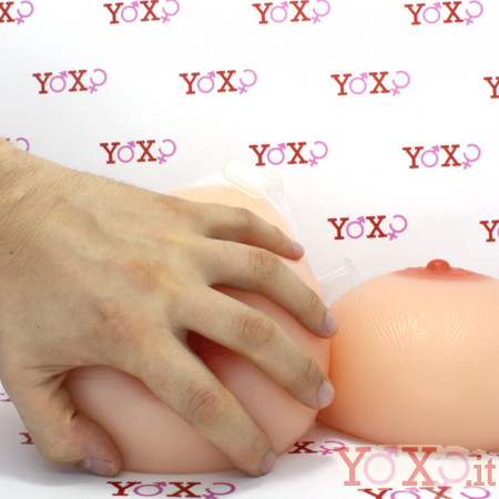 Coppia di seni finti in silicone 2400g - Taglia 5
