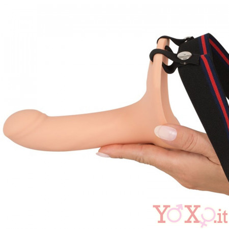 Strap On Cavo con Anello per Testicoli Aggiunge 5 cm al tuo Pene
