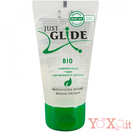 Lubrificante BIO e 100% VEGANO a base acquosa Just Glide 50 ml.