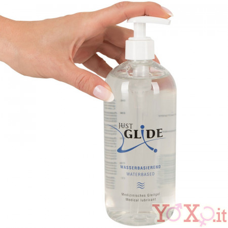 JUST GLIDE Lubrificante intimo a base acquosa 500 ml.