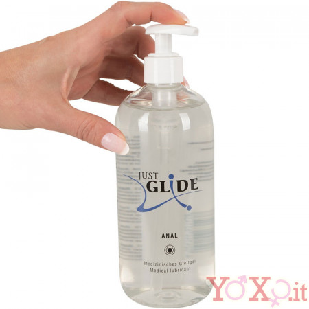 JUST GLIDE Lubrificante anale a base acquosa 500 ml.