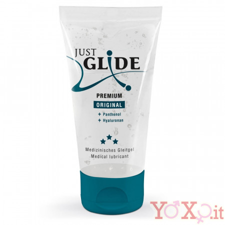 Lubrificante Intimo PREMIUM a Base Acquosa JUST GLIDE 50 ml.