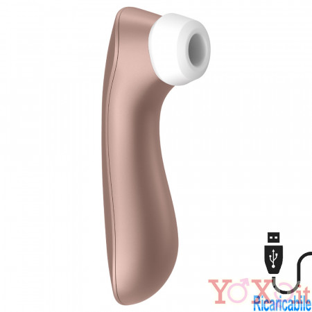 Satisfyer Pro 2+ Massaggiatore per Clitoride Vibrante Ricaricabile USB