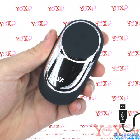Stimolatore Massaggiatore Intimo da appoggio in Silicone Ricaricabile USB