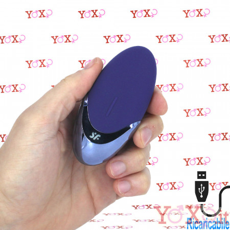 Purple Pleasure Stimolatore per Clitoride in Silicone Viola Ricaricabile USB