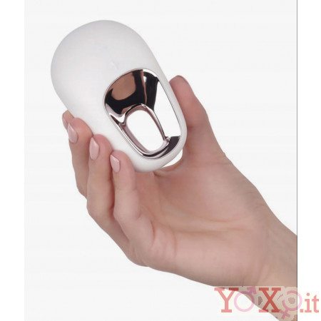 Satisfyer White Temptation Stimolatore per Clitoride in Silicone Bianco Ricaricabile USB