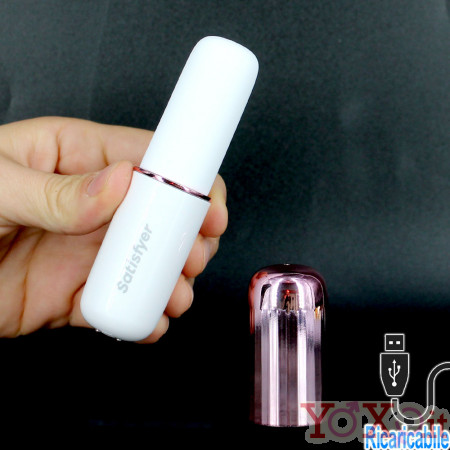 Vibratore da Borsetta(sembra un profumo) Ricaricabile USB