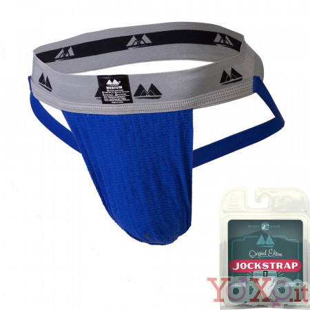 Original Jock Collection - Jockstrap Sospensorio Blu e Grigio