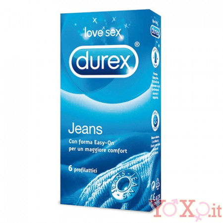 Profilattici Durex Jeans - 6 Pezzi