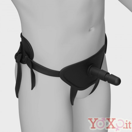 Imbracatura StrapOn per Falli Giganti Aggancio Vac-U-Lock