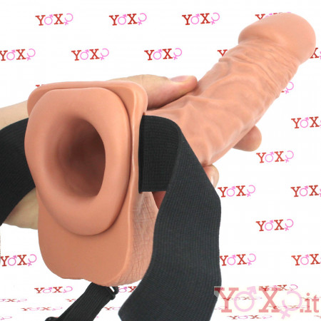 Fallo Indossabile Strapn Cavo con Testicoli per UOMO 18 x 4,5