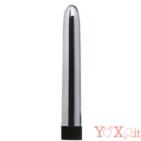 Vibratore Classico RETRO SILVER 17 x 2,5