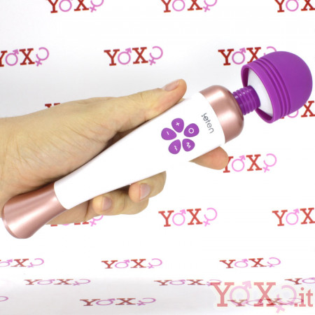Massaggiatore Vaginale Wand Fanny Purple Ricaricabile 22 x 4,5 cm.