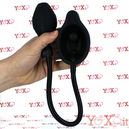 Succhia Vagina a Pompa con Vibrazione in Puro Silicone