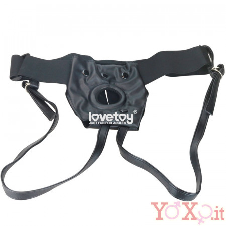 Imbracatura Universale per StrapOn con Anello in Silicone