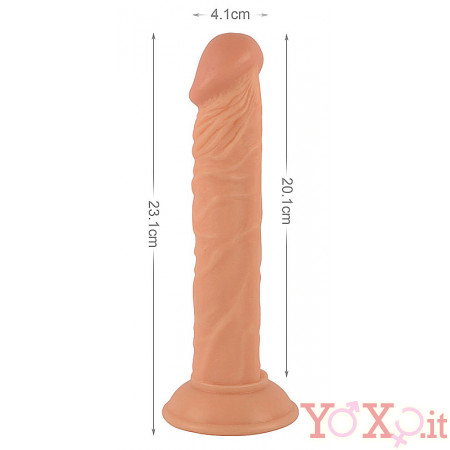Dildo Realistico Mr Rude 20 x 4 cm. Elias
