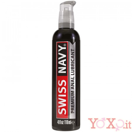 Lubrificante anale Swiss Navy a base siliconica 118 ml.