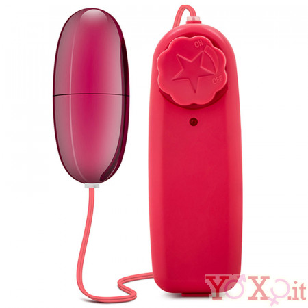 B YOURS Ovetto Vibrante Rosa in ABS con Comando 5,5 X 2,5 cm.