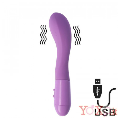 Vibratore N.77 con Stimolazione Punto G 12 x 3 cm Ricaricabile USB