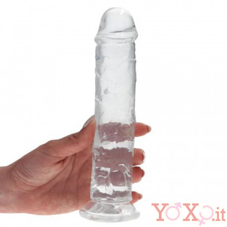Flavour XL - Fallo Realistico Real RAPTURE in Jelly 20 x 4 cm. Trasparente
