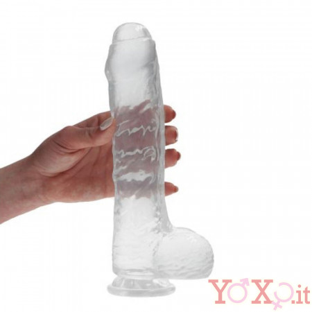 Passion XL - Fallo Realistico Real RAPTURE in Jelly 24 x 4,5 cm. Trasparente