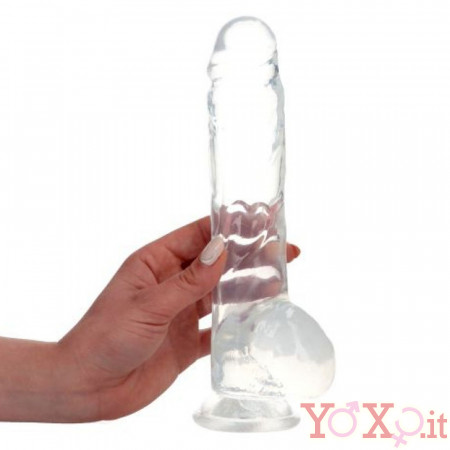 Passion XL 2 - Fallo Realistico Real RAPTURE in Jelly 23 x 4 cm. Trasparente