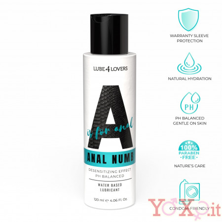 Lubrificante Anale Anestetizzante 120 ml.