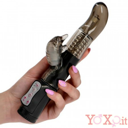 Vibratore Dolphin Rotante Multivelocità 20 X 3,5 cm.