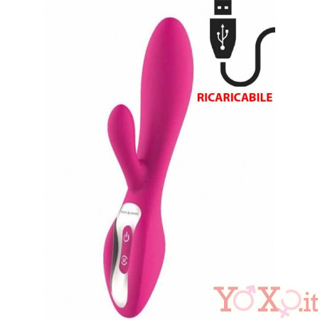 Omaggio Vibratore Elys Concave in Puro Silicone 20 x 3,6 cm.