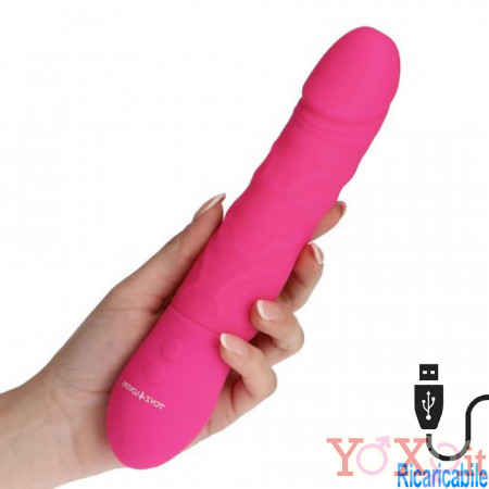 Vibratore Realistico Elys Imperial Move Pink 22,6 x 4,2 cm.