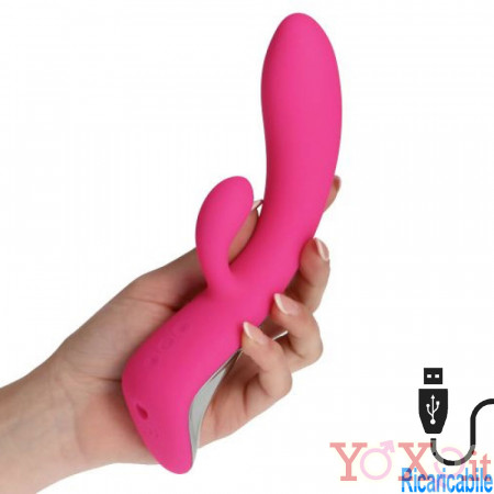 Vibratore Elys Charm in Puro Silicone 22 x 3,6 cm.