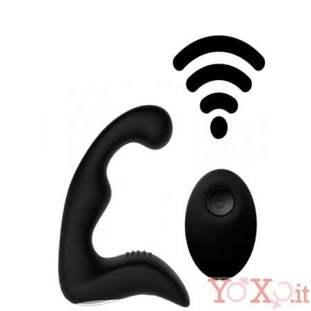 Omaggio Stimolatore Prostata Elys Convex P-Spot con Telecomando 13,2 x 2,9 cm.