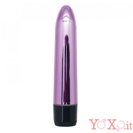 Mini Vibratore Bullet Viola 14,2 x 2,8 cm.