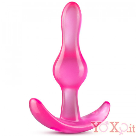 Cuneo anale da passeggio con bulbo rosa 8,9 x 2,3 cm.